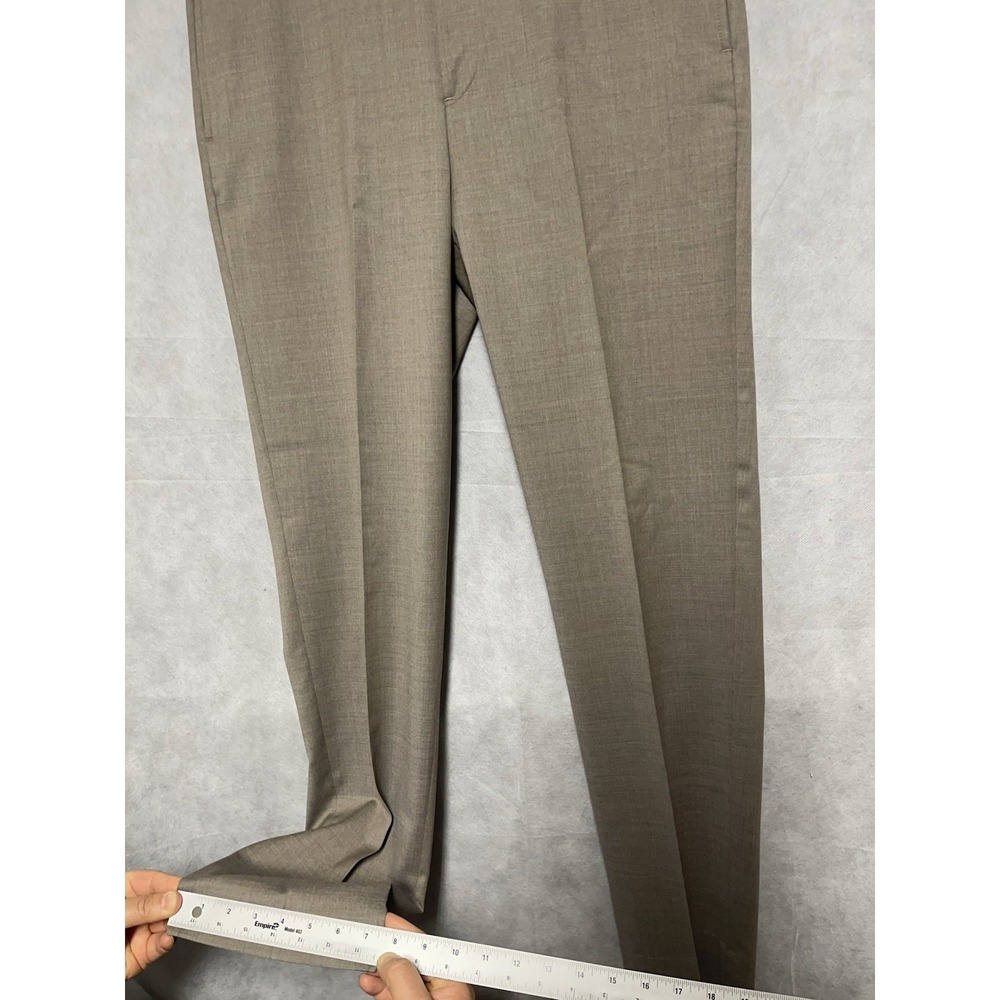 Brooks Brothers Pants Men 36X34 Beige Italy Reda Flexo Merino Wool‎ Milano Luxe - Picture 4 of 11